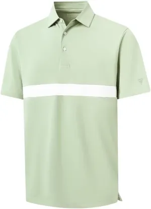 M MAELREG Golf Shirts for Men Short Sleeve Performance Dry Fit Lightweight Moisture Wicking Pique Casual Men's Polo Shirts