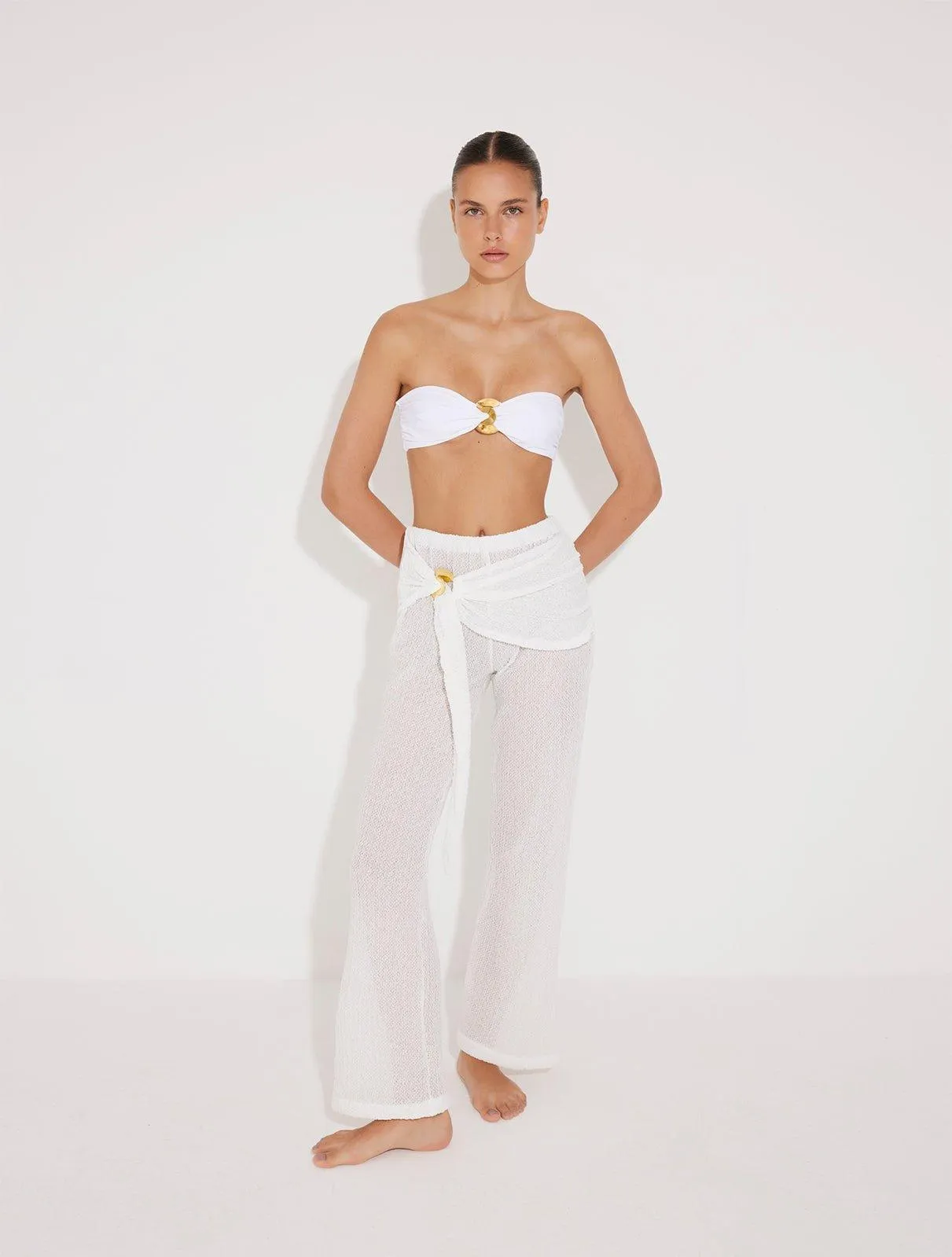 Manuela White Pants