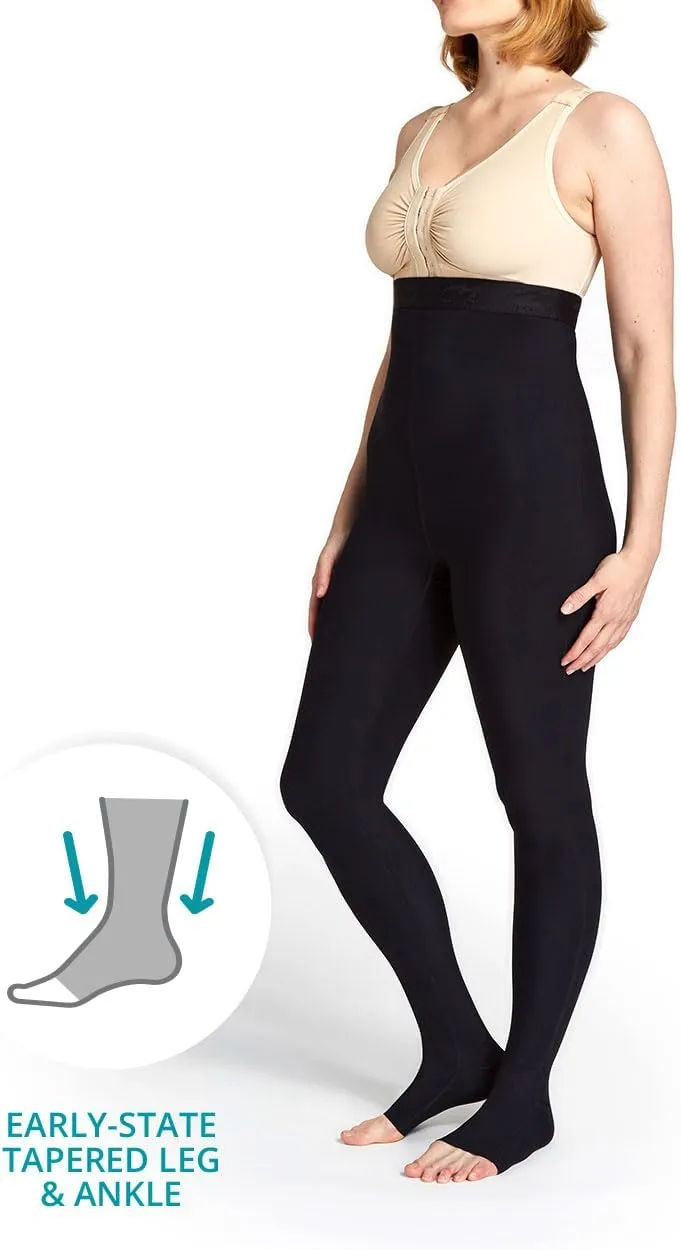 MARENA LIEMLES Lipedema Early-State Everyday Management Legging with Flexfit Comfort Ankle, 15-20 mmHg Compression