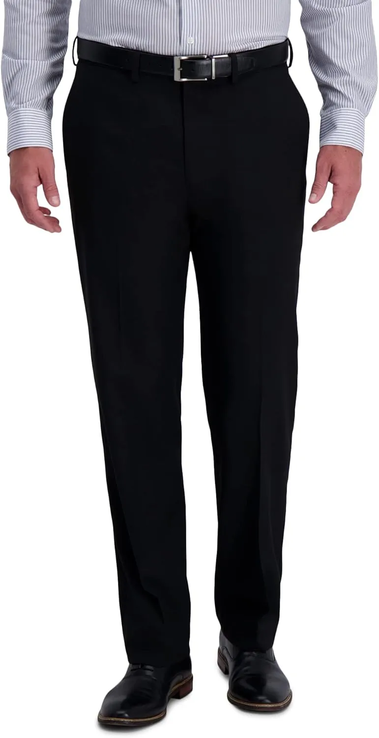 Men's Classic Fit Flat Front Dress Pant-Regular and Big & Tall Sizes
