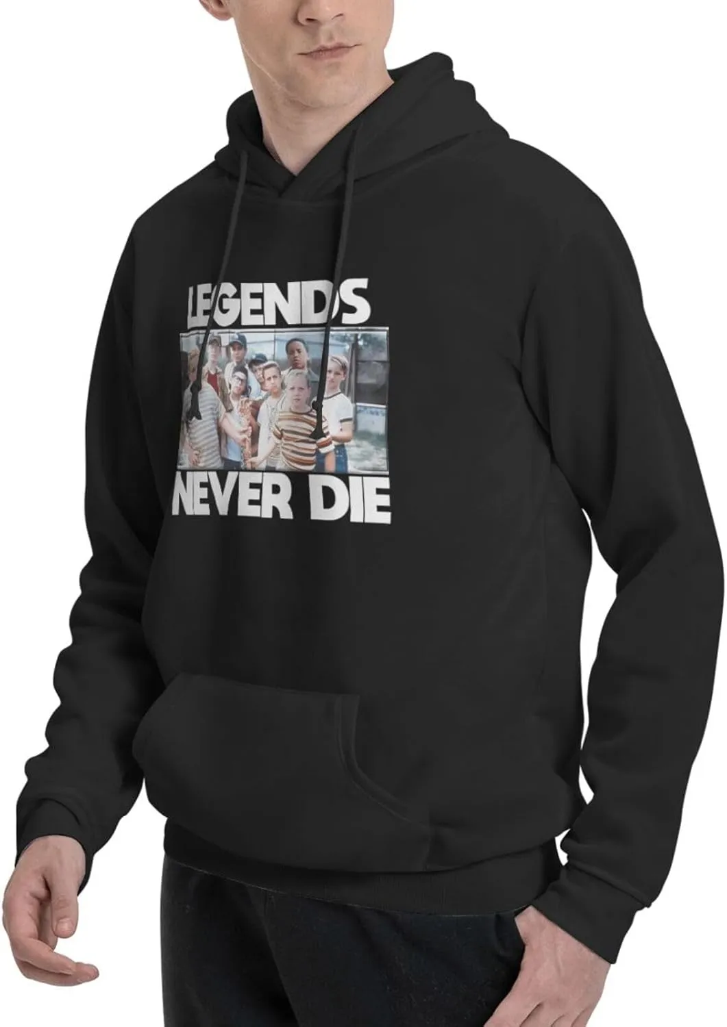Mens Hooded Sweatshirt, Hooded Sportswear Shirts, Drawstring Pullover Hoodie