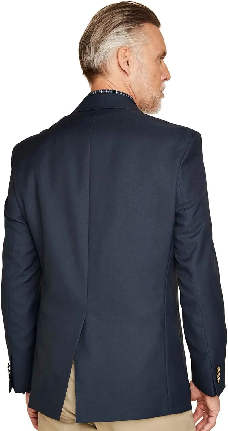 Men's Single Breasted Classic Oxford Regular Fit Blazer Formal or Casual Wear
