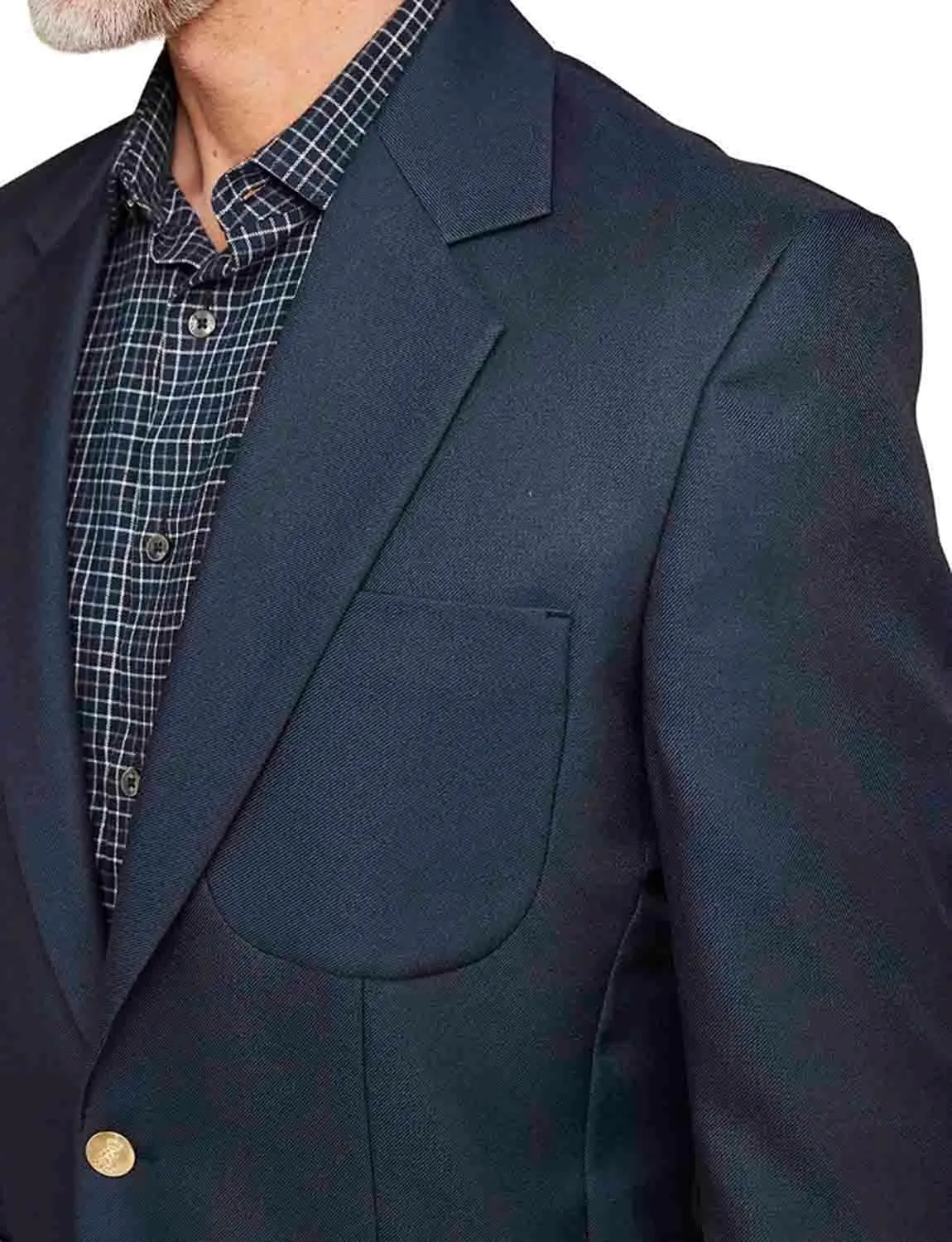 Men's Single Breasted Classic Oxford Regular Fit Blazer Formal or Casual Wear