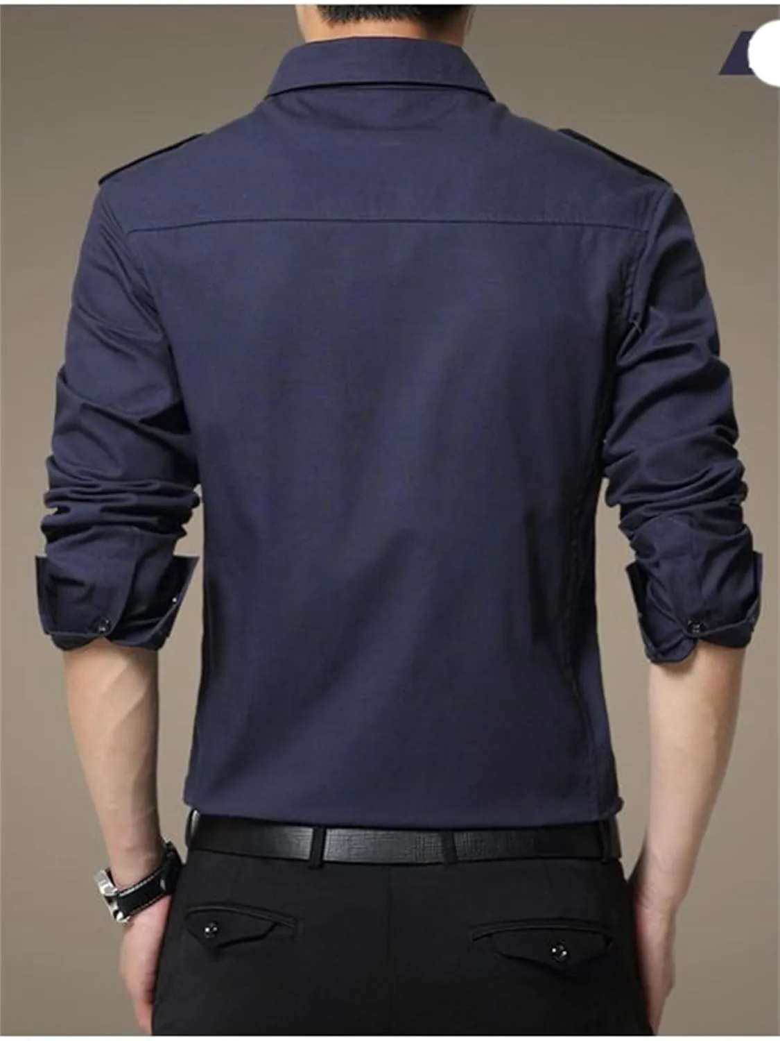 Men's UPF 50  Sun Button Down Long Sleeve Fishing Shirt Quick-Dry UV Sun Protection Outdoor Tops