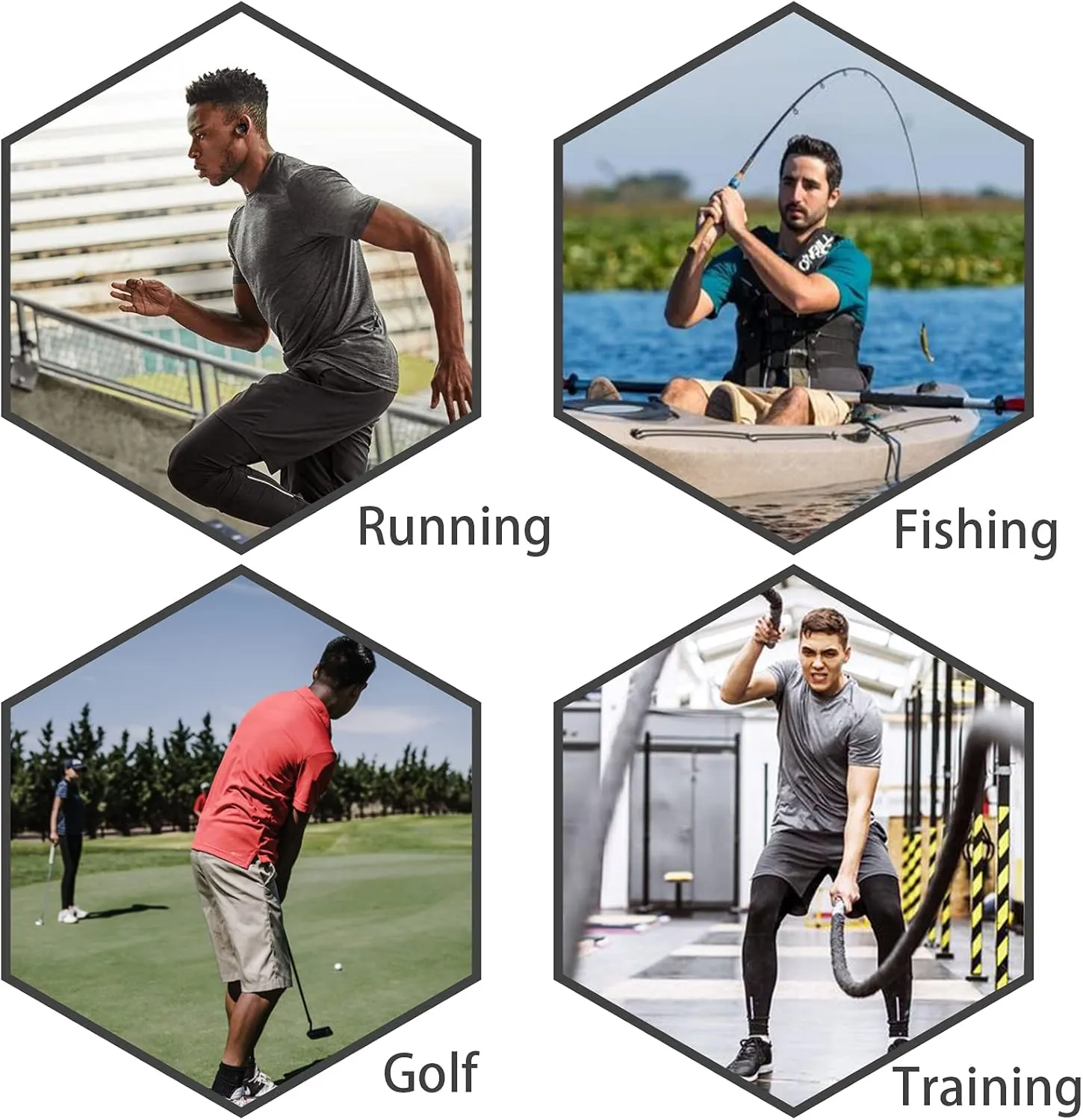 MOHEEN Men's Long Sleeve Rashguard UPF 50  Sun Shirts Quick Dry Hiking Fishing Swim T-Shirt M-3XL