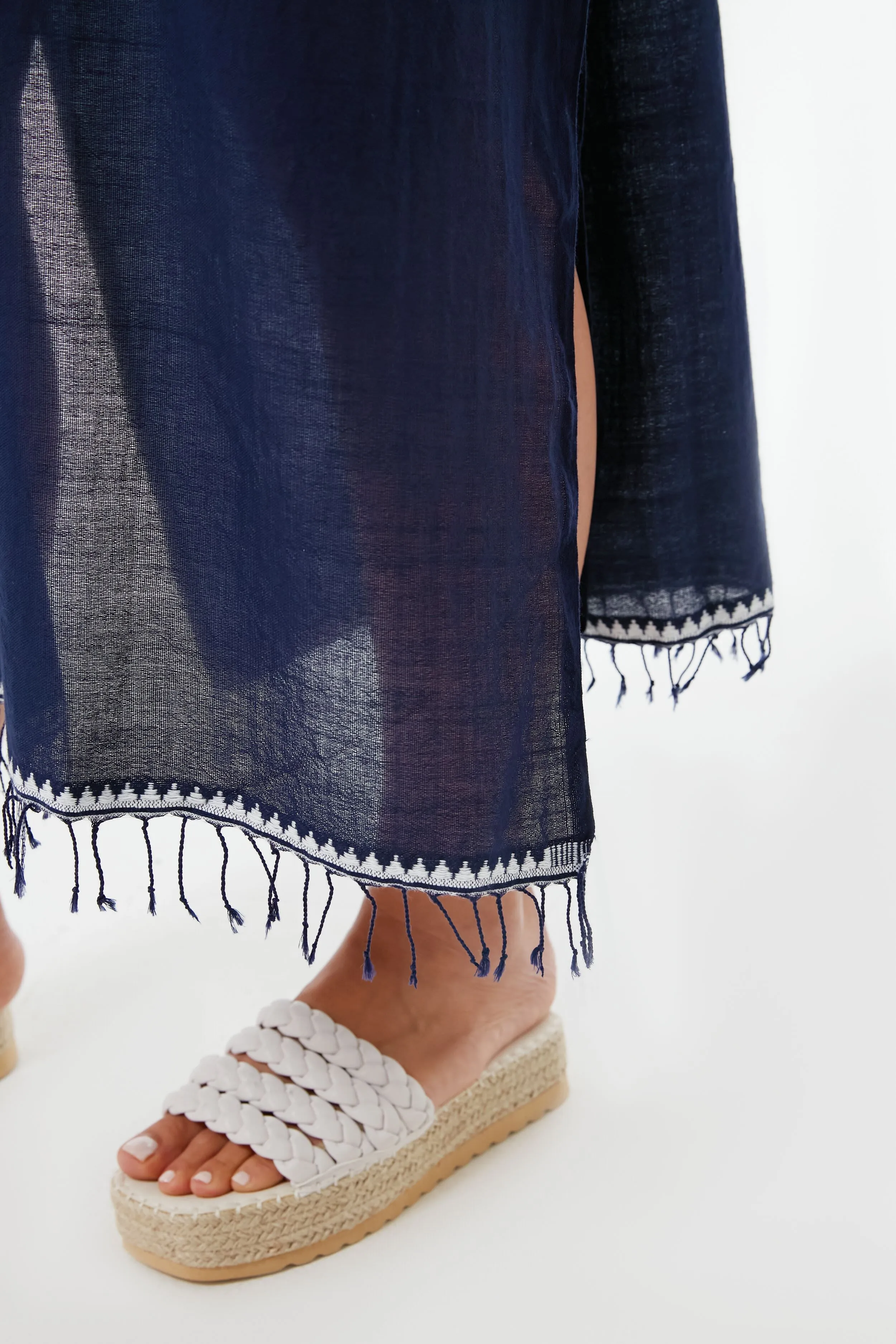 Navy Nunu Classic Caftan