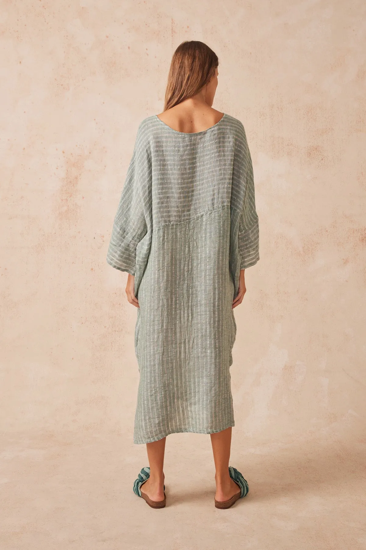 Nebbilio Dress - Pappagallo Green