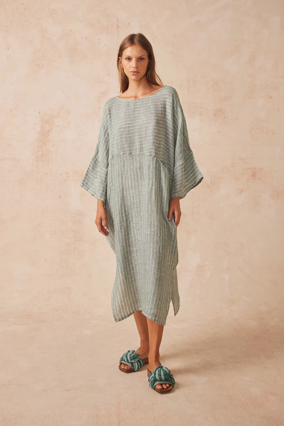Nebbilio Dress - Pappagallo Green