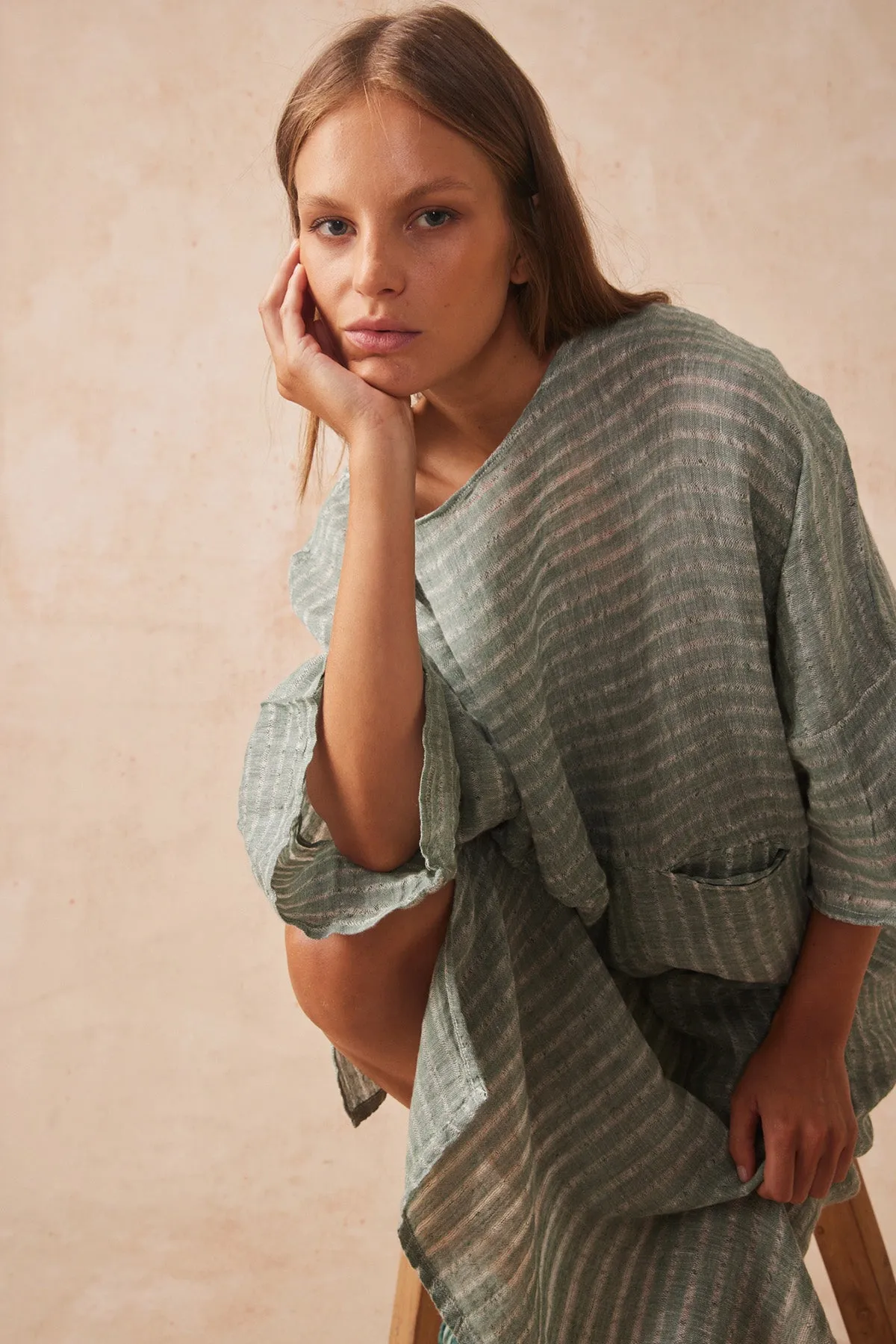 Nebbilio Dress - Pappagallo Green