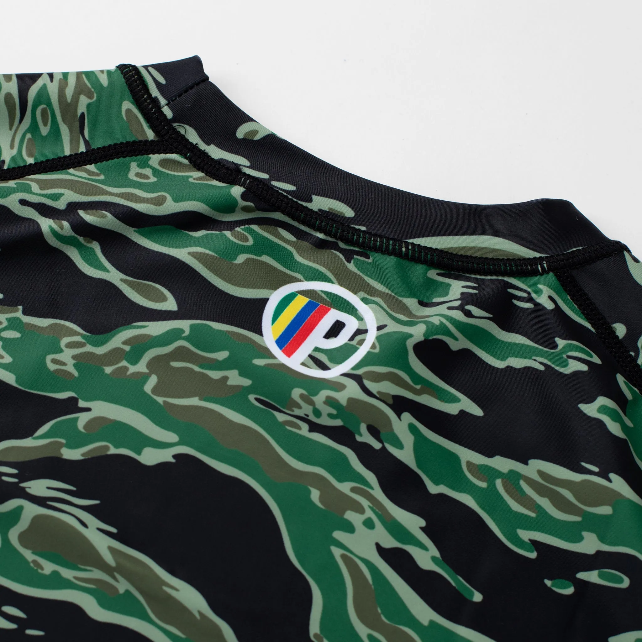 PARRY "Tiger Stripe" Short Sleeve Rash Guard