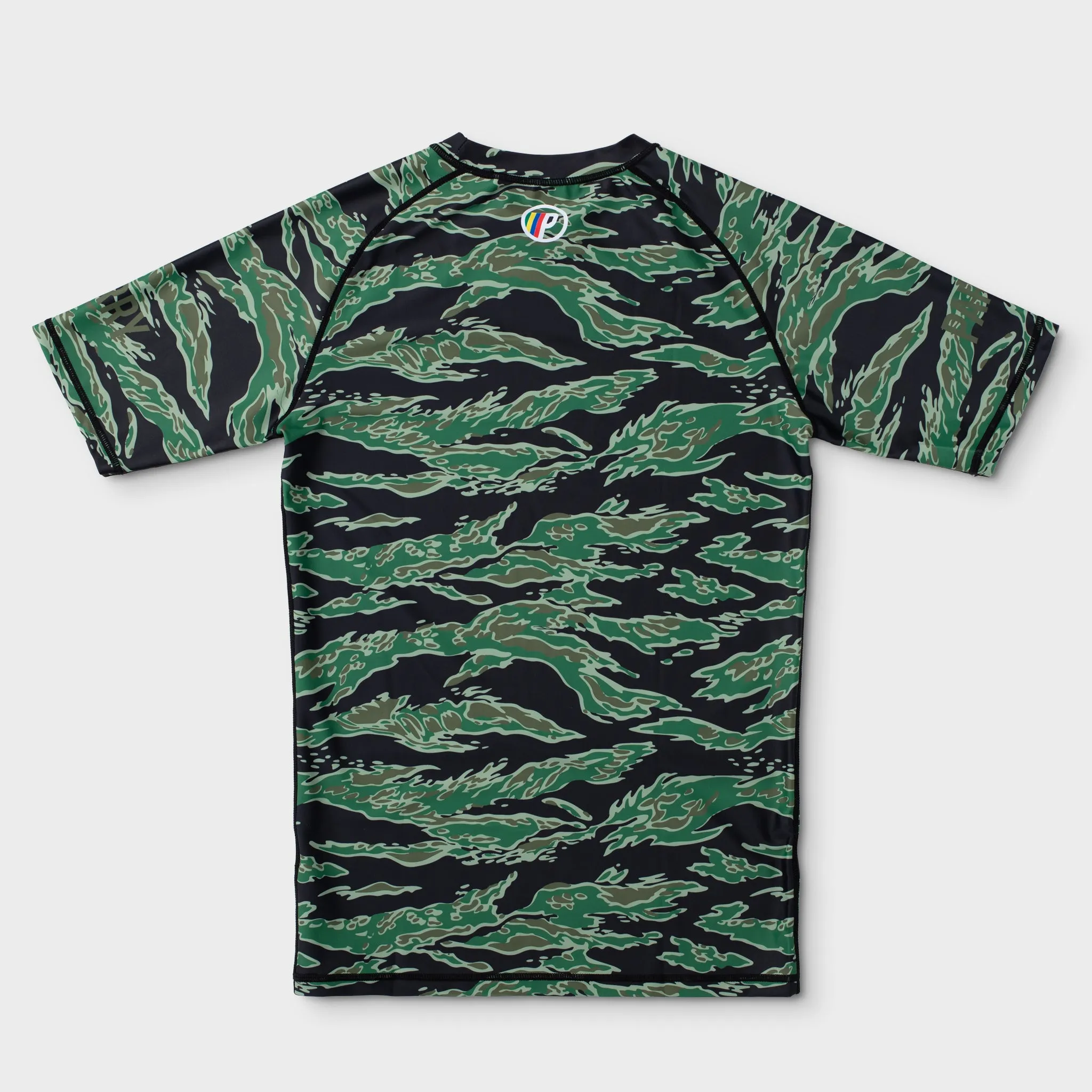 PARRY "Tiger Stripe" Short Sleeve Rash Guard