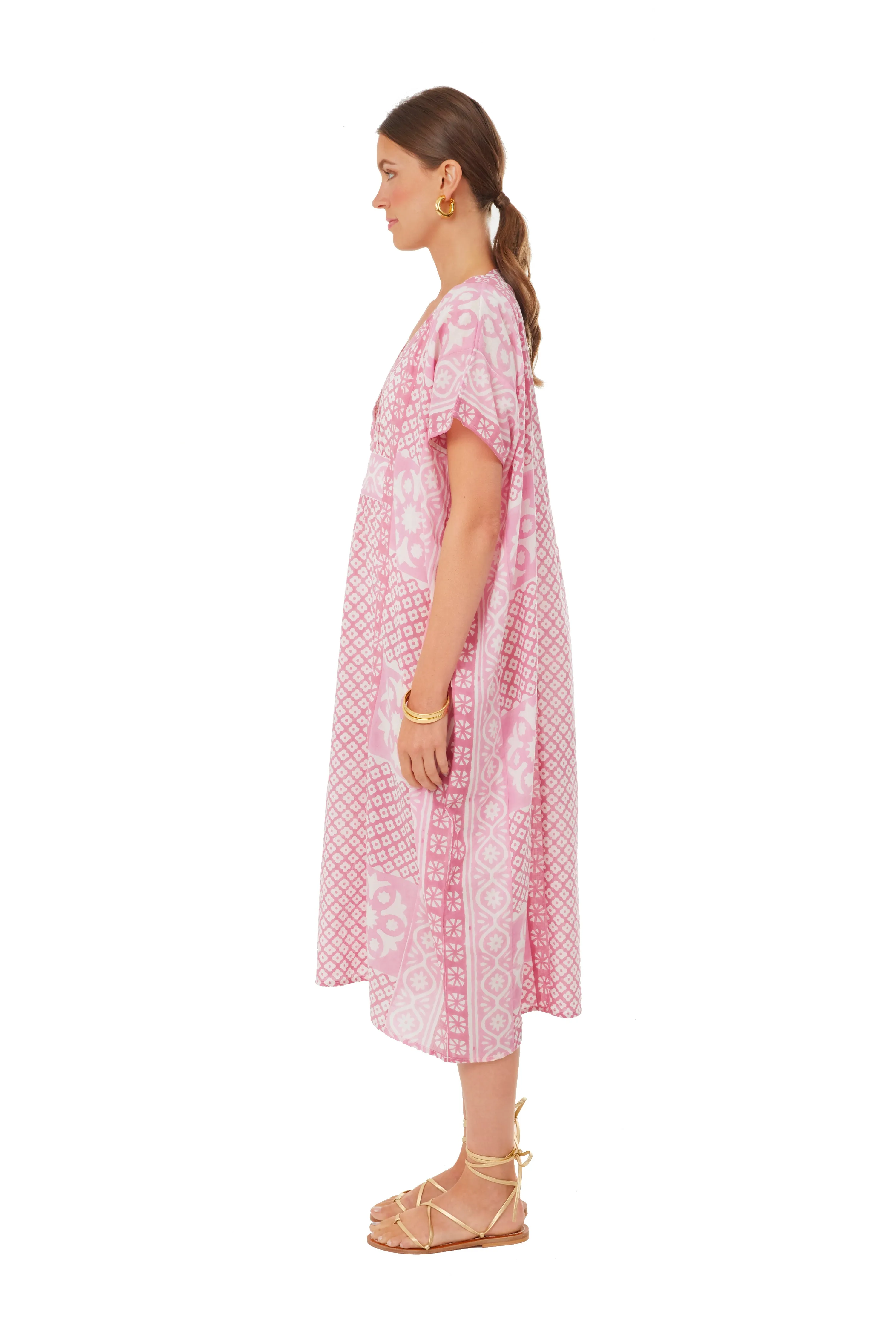 Pink Daughters Caftan