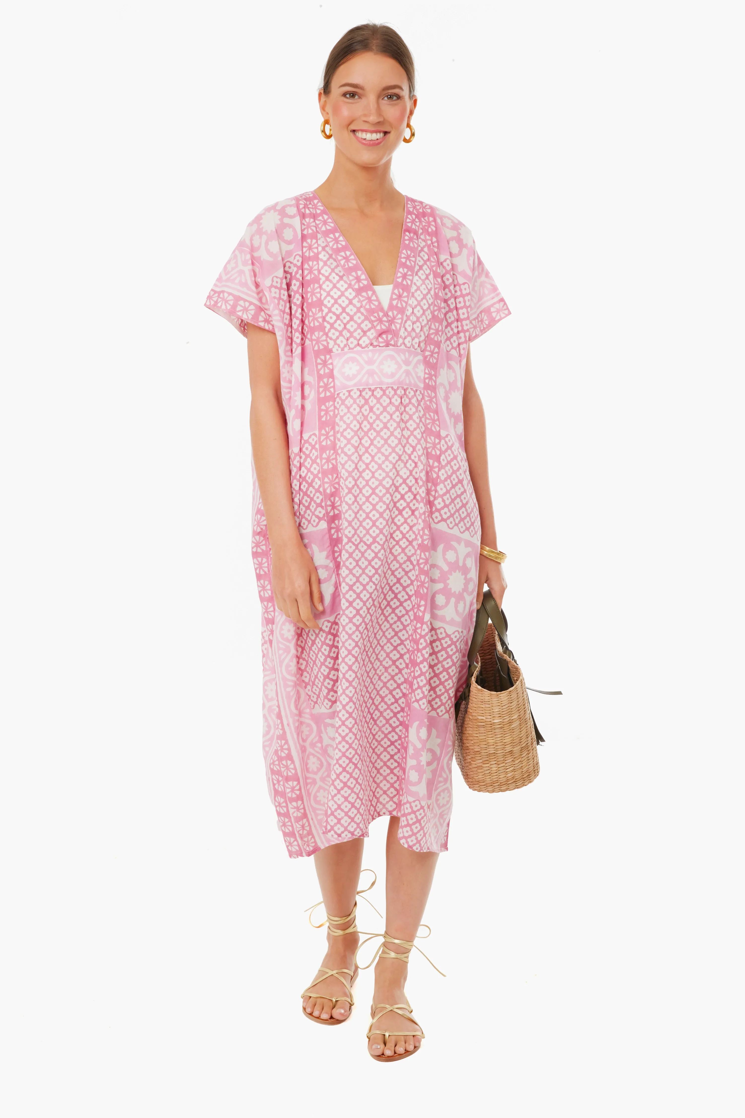 Pink Daughters Caftan