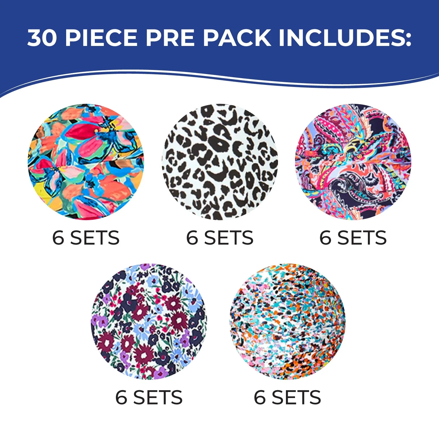 PL-ACTK65 - Wholesale Women's Plus Printed Tankinis
