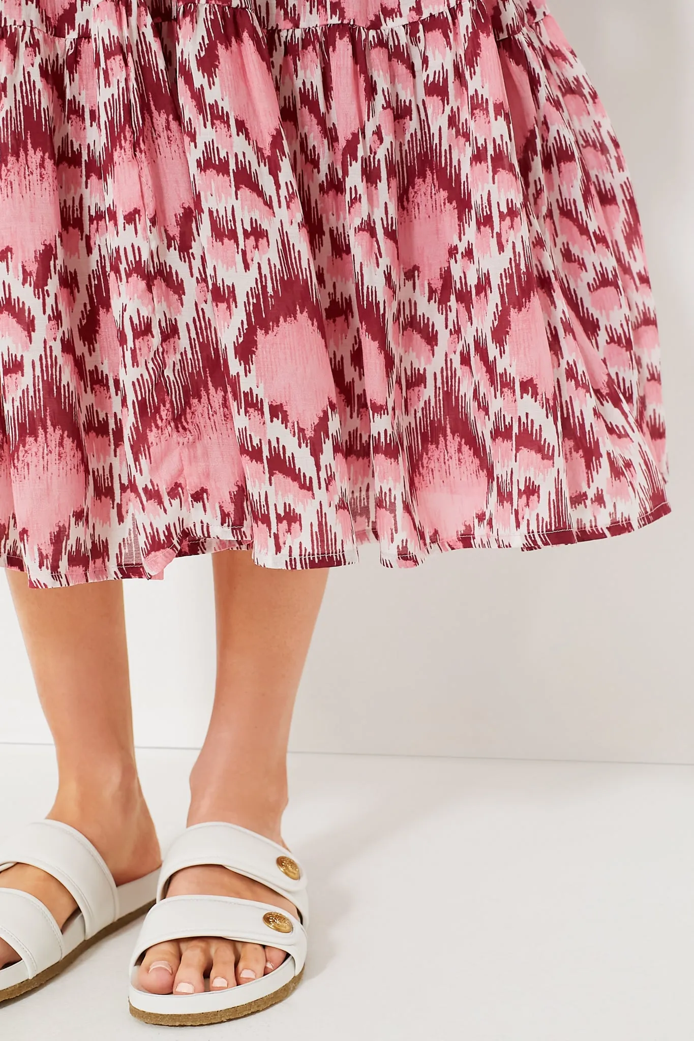 Poppy Ikat Long Sleeve Salty Paloma Caftan