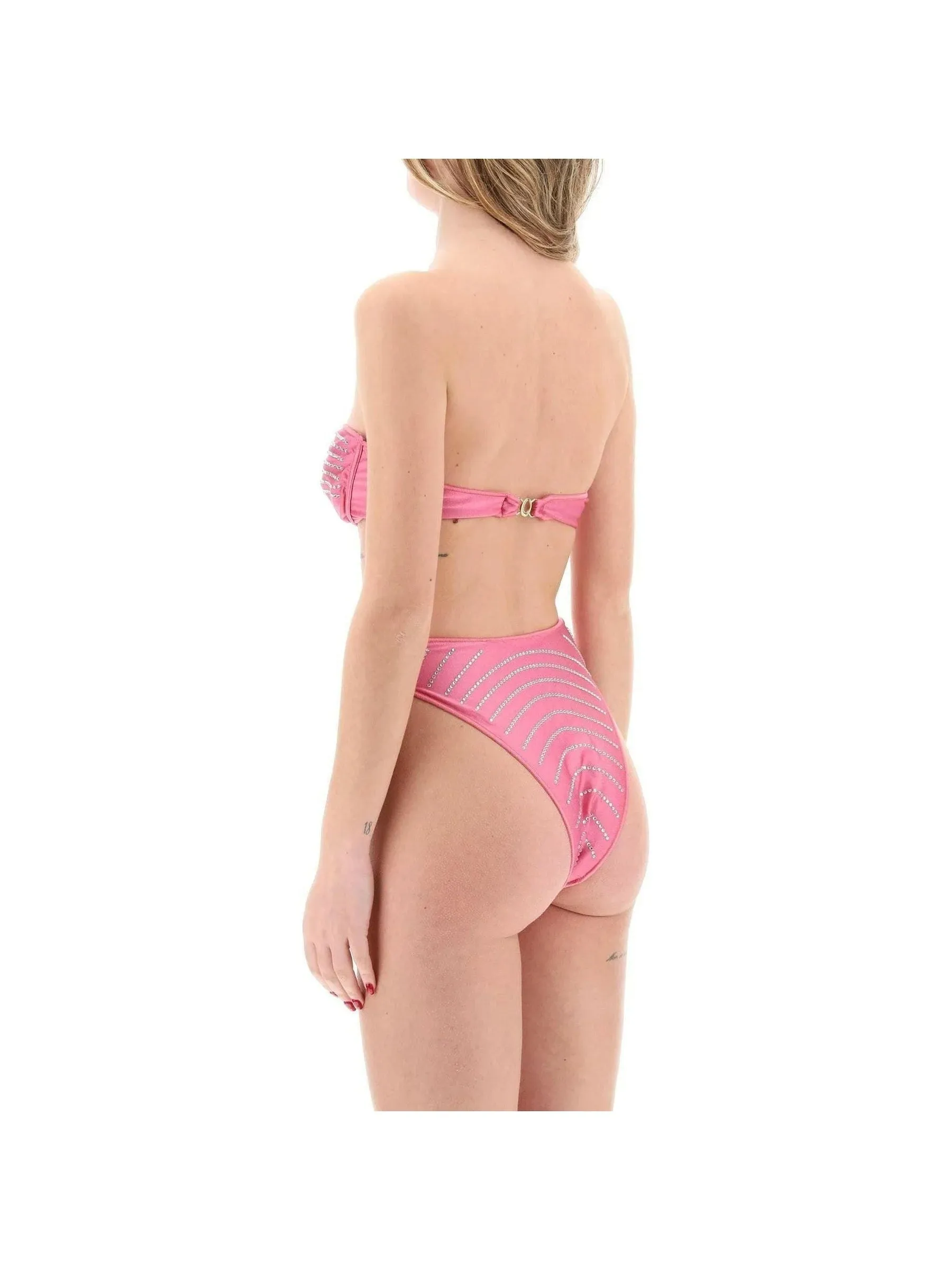 Rhinestone Balconette Bikini