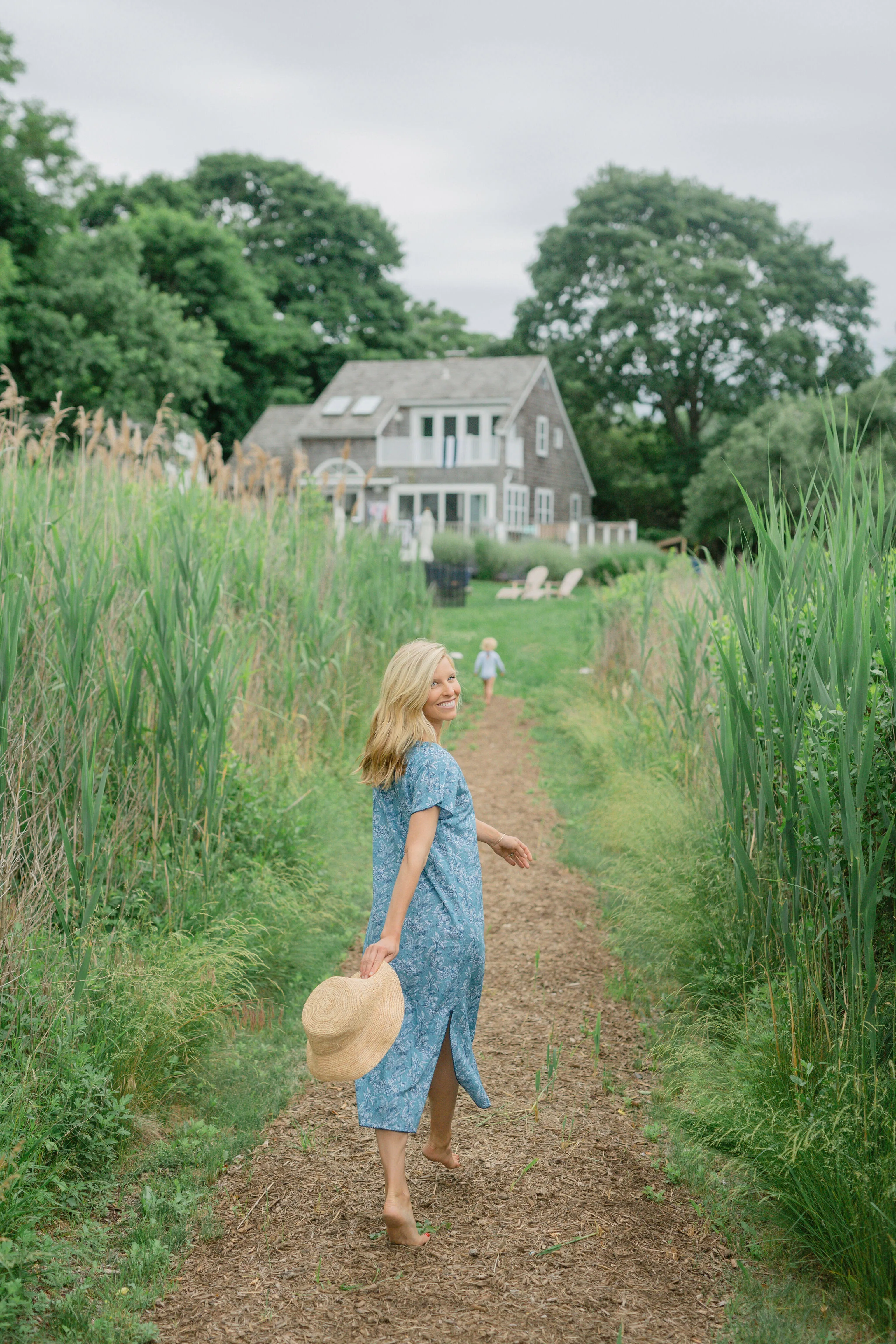 Safari Toile Long Caftan