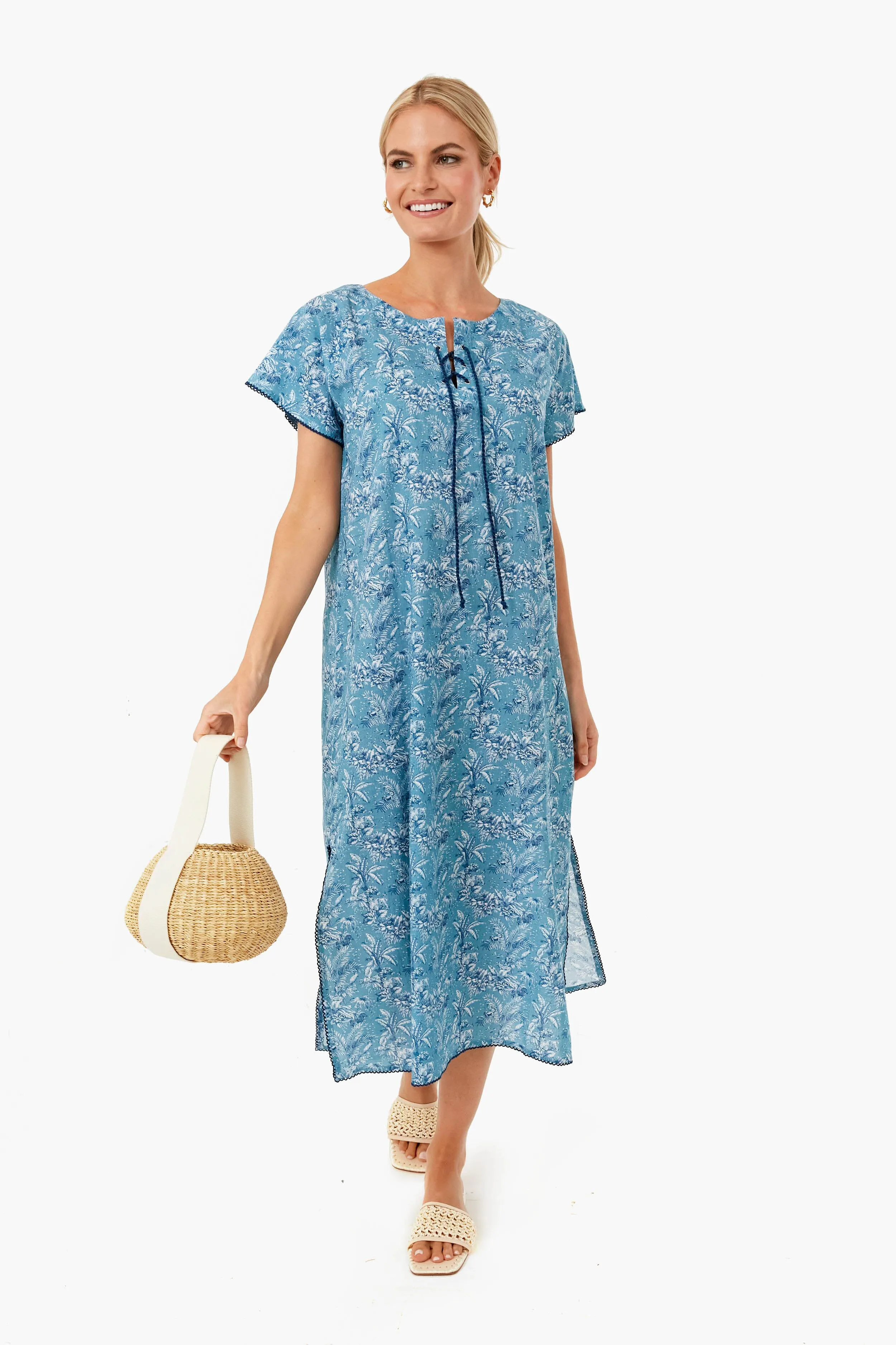 Safari Toile Long Caftan