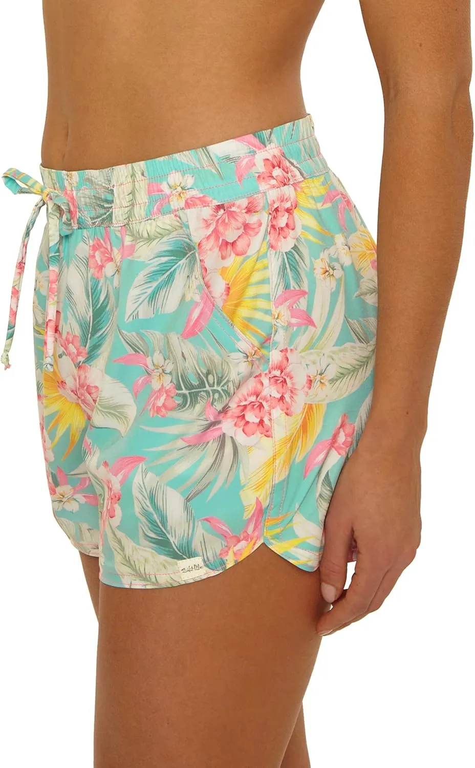 Salt Life Women's Biscayne Board Shorts, Side Pockets, Casual, Beach Cover Ups