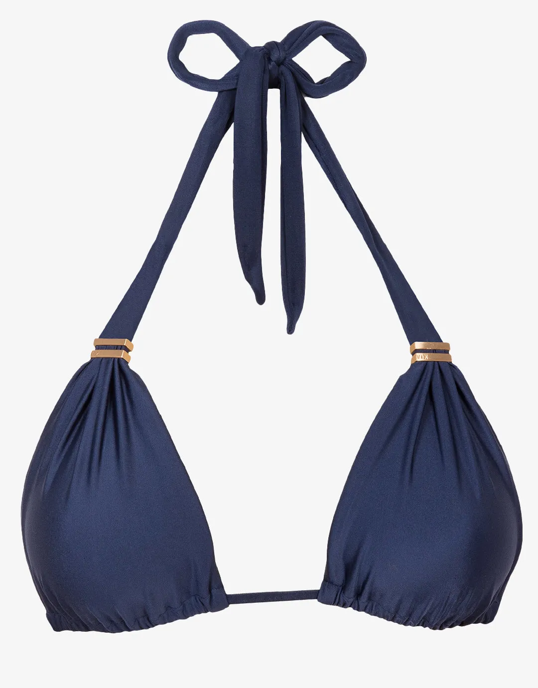 Signature Bia Tube Bikini Top - Navy