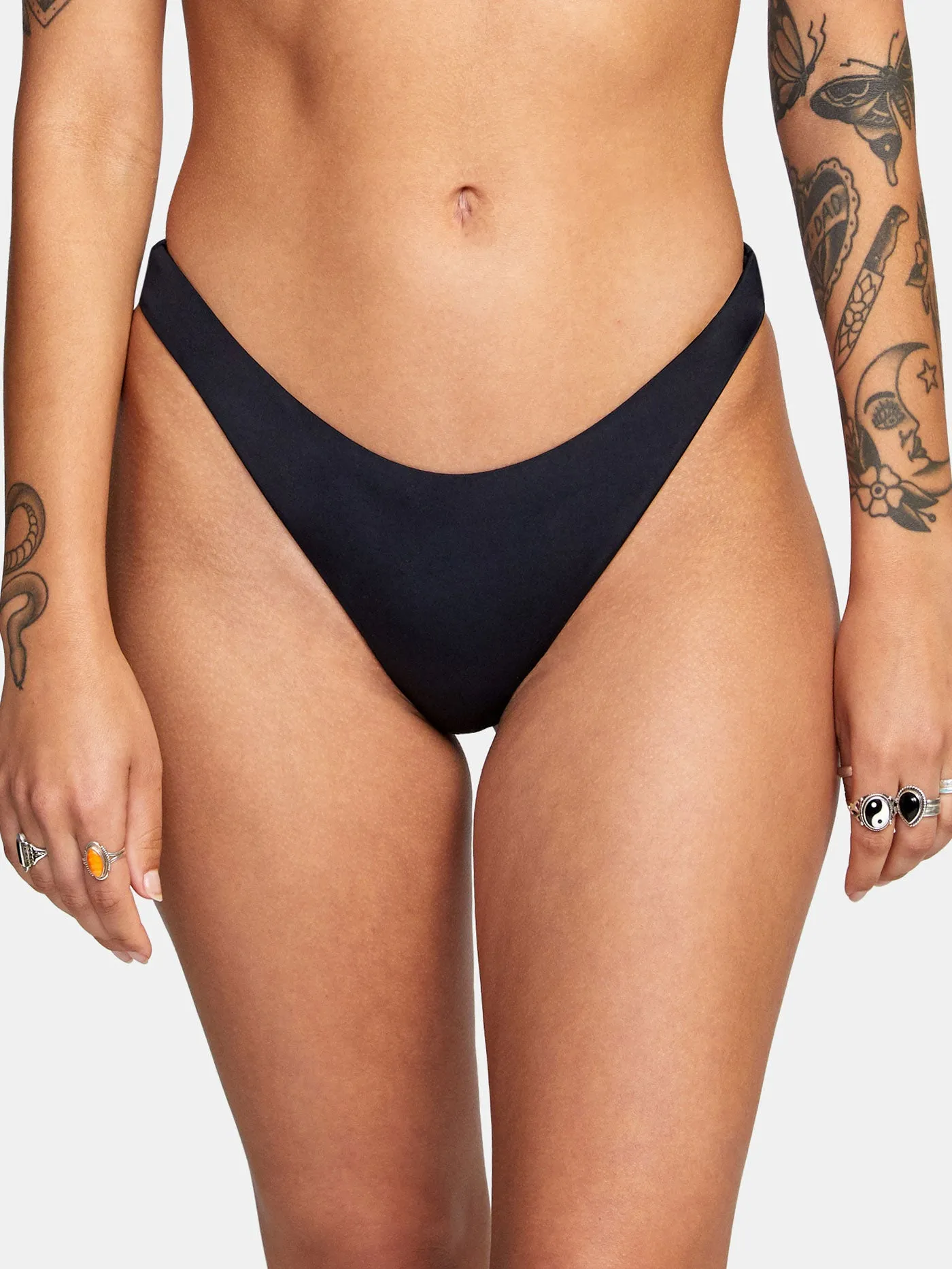 Solid French Bikini Bottom