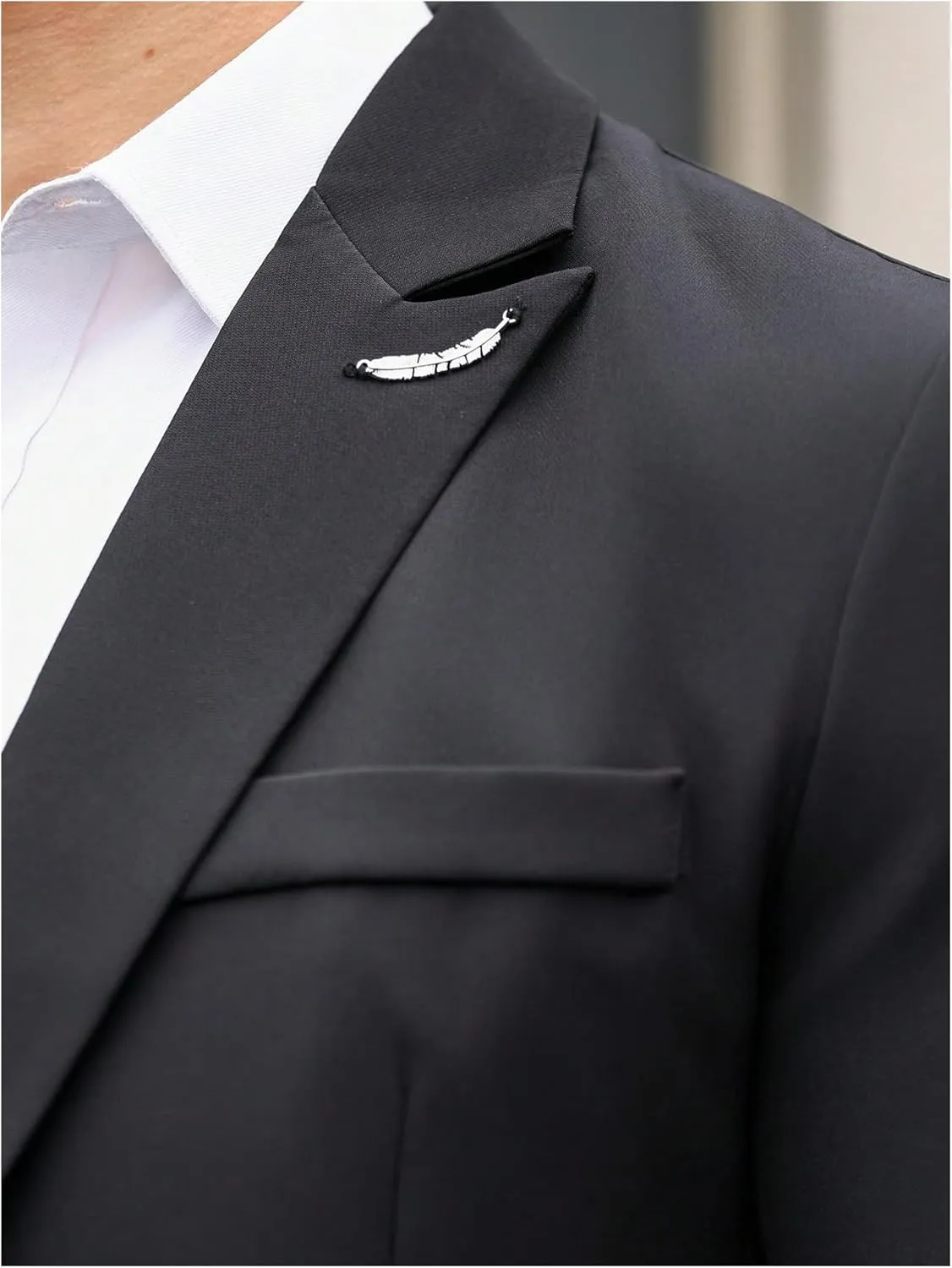SOLY HUX Men's Blazer Sport Coats Single Button Casual Business Work Suit Jacket
