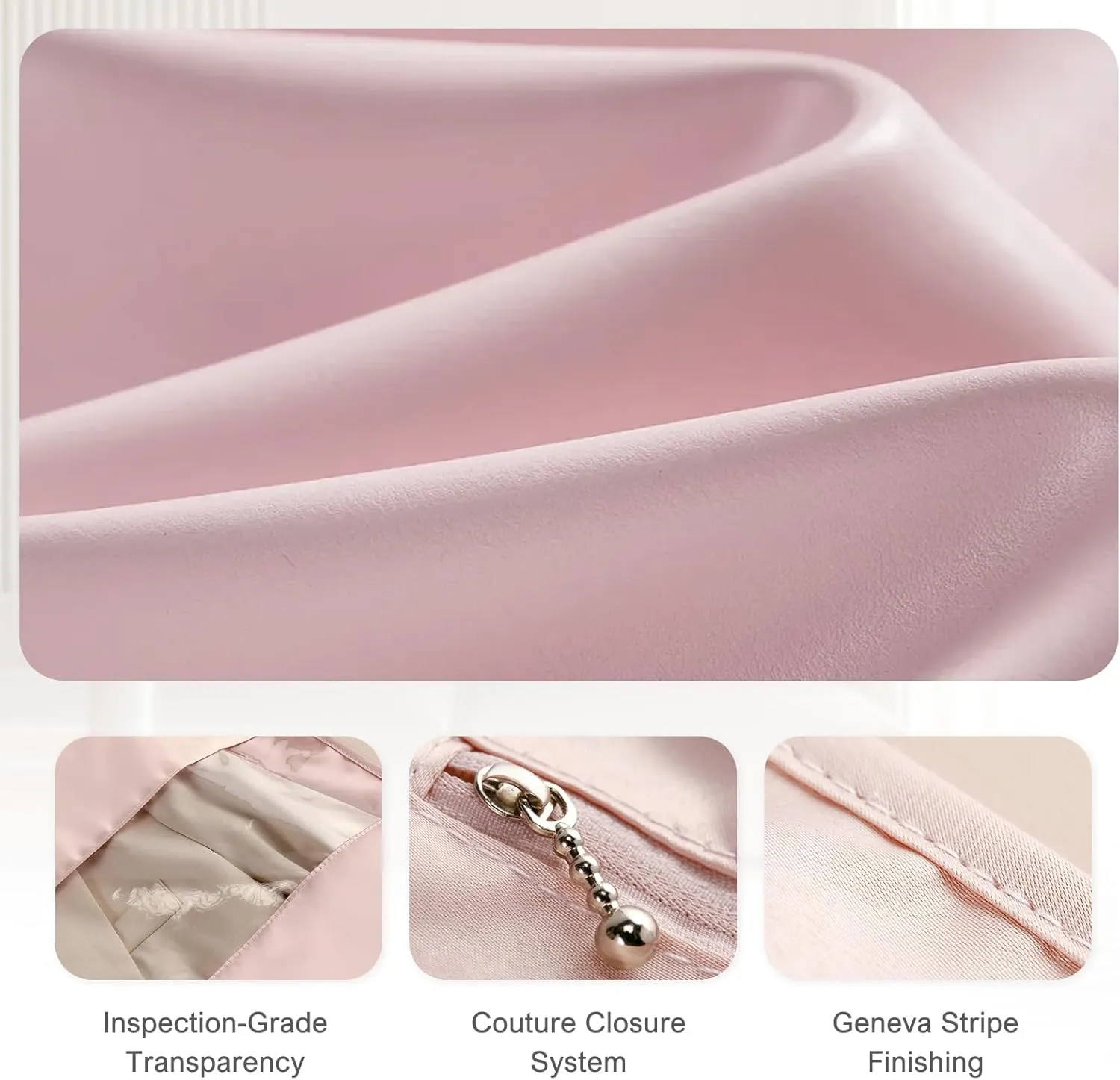 Space Saving Hanging Garment Bag, 2025 New Compression Hanging Garment Bag Dust Cover Clothes Bags for Down Coat, Suit Bags for Closet Storage (Pink, 22.8x35.4inch)