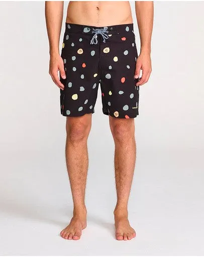 Spoto Board Shorts - Vintage Black