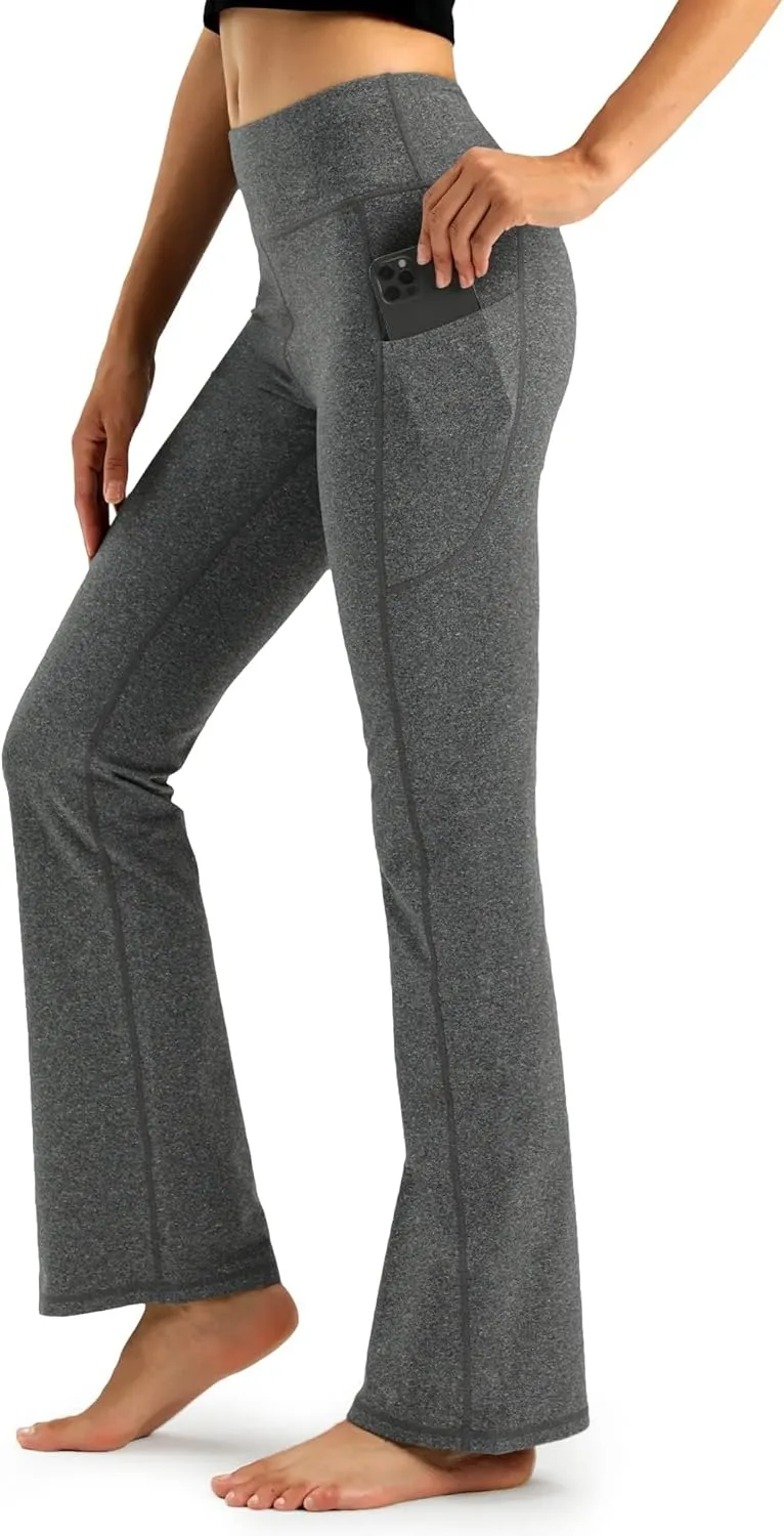 Stelle Women High Waisted Leggings with Pockets 30" Tummy Control Workout Running Yoga Pants