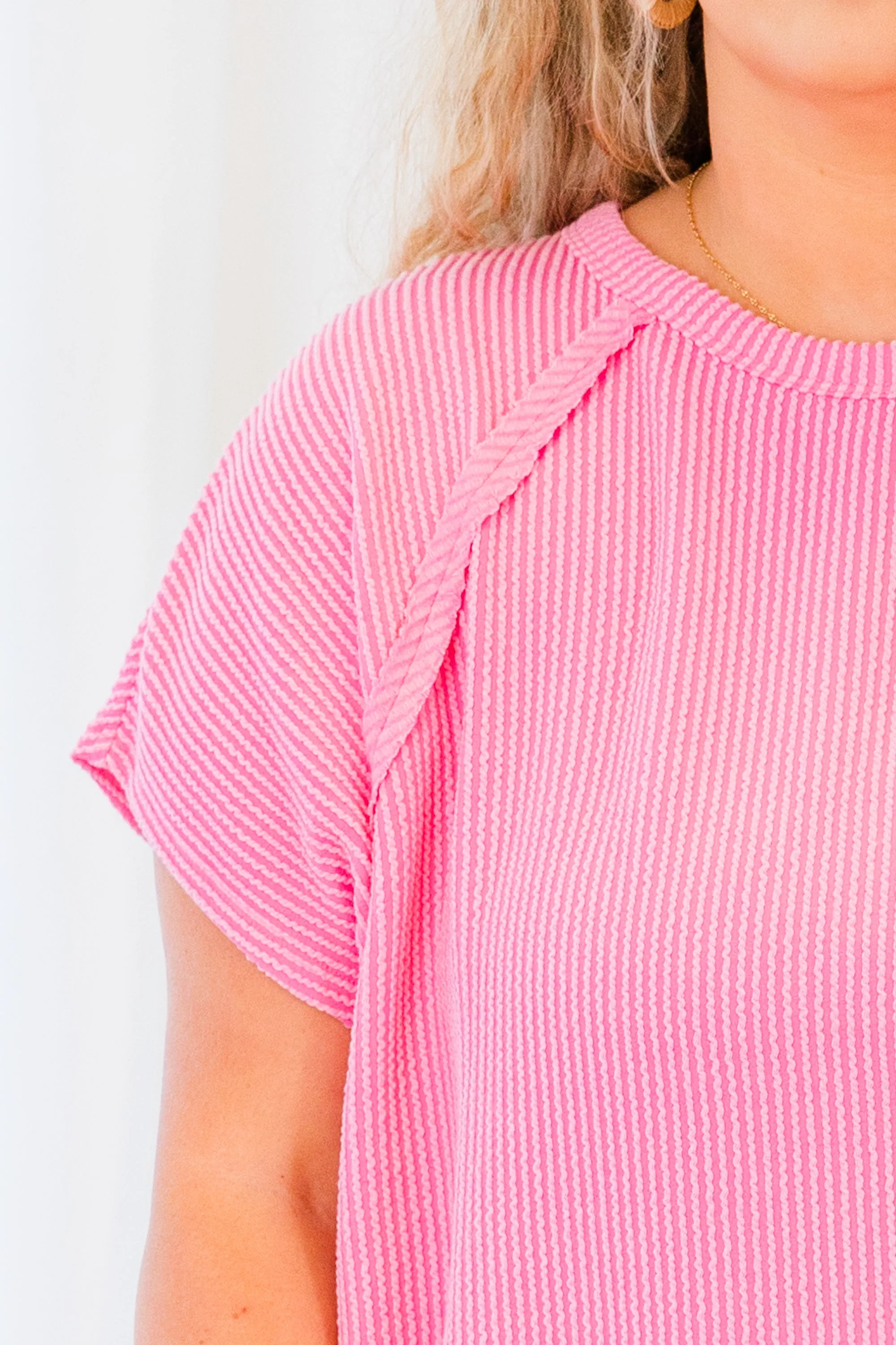 True And Charming Top, Coral