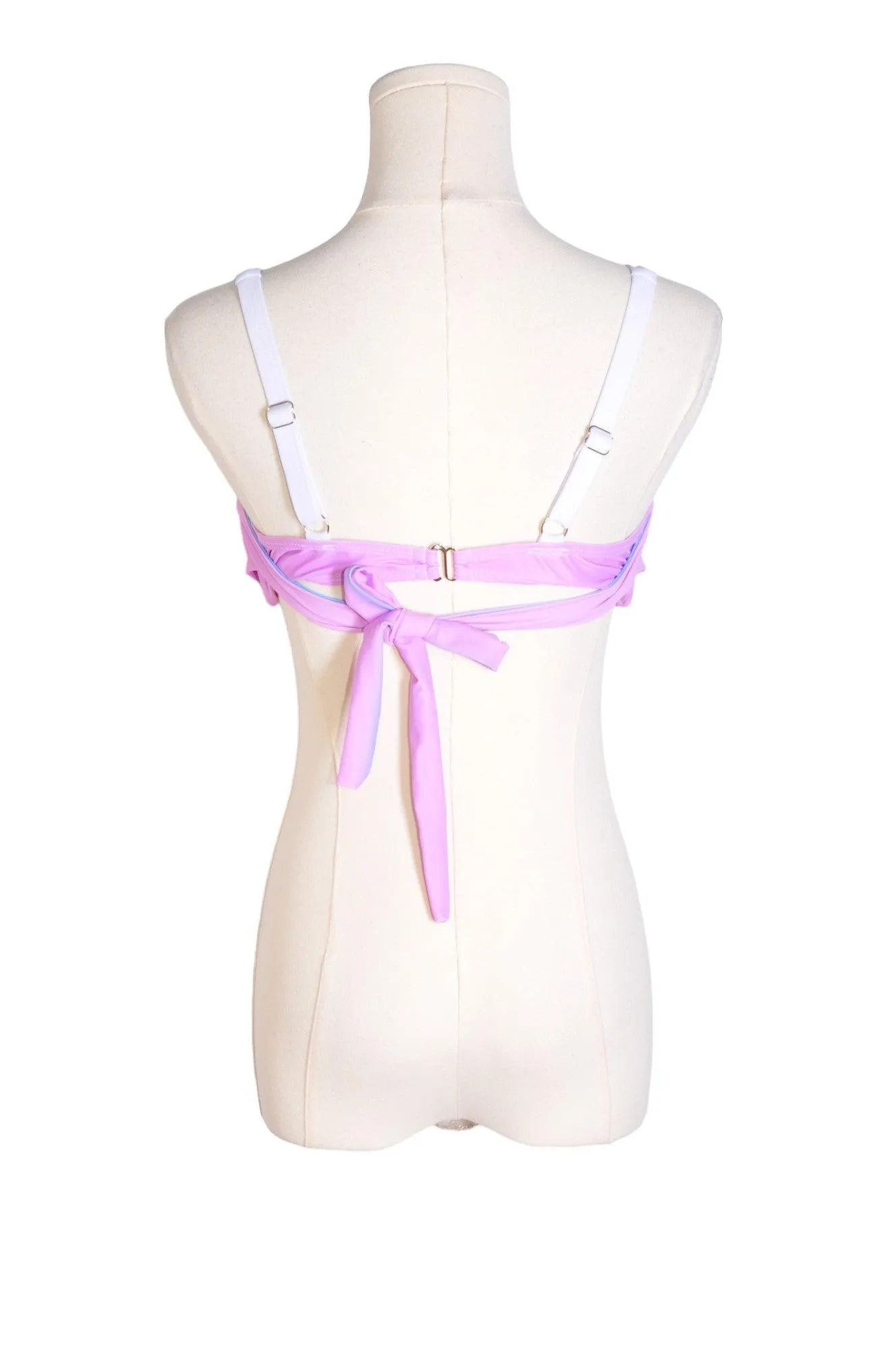 UNBRANDED Women Tankinis Regular fit in Pink - S