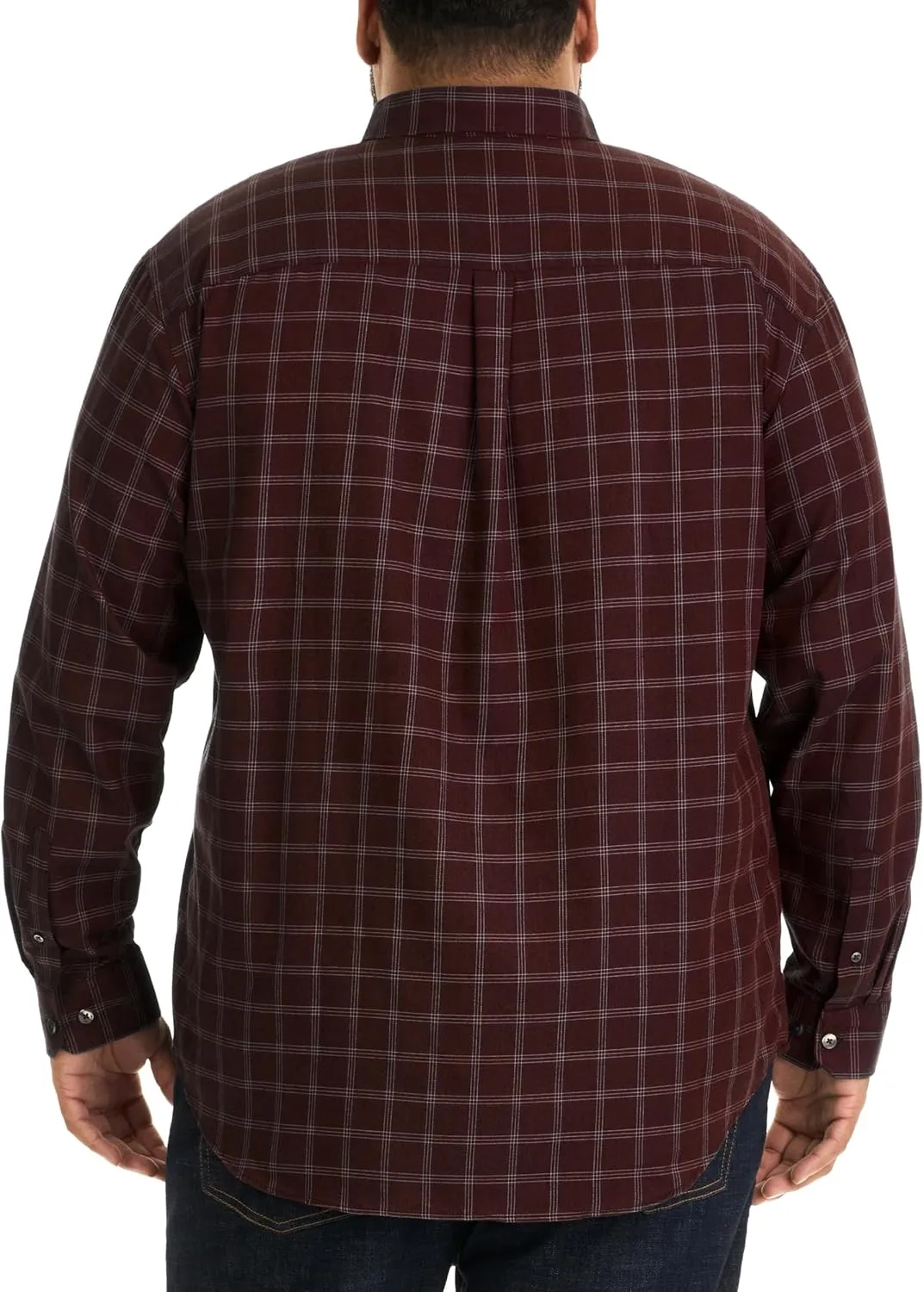 Van Heusen Men's Big and Tall Wrinkle Free Long Sleeve Button Down Shirt