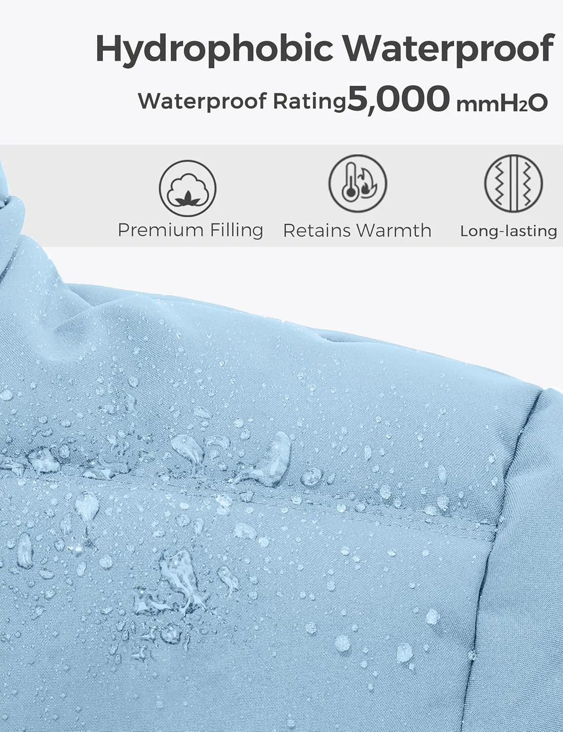 wantdo Women's Recycled Puffer Jackets Warm Winter Coats Long Winter Jacket Puffy Coat