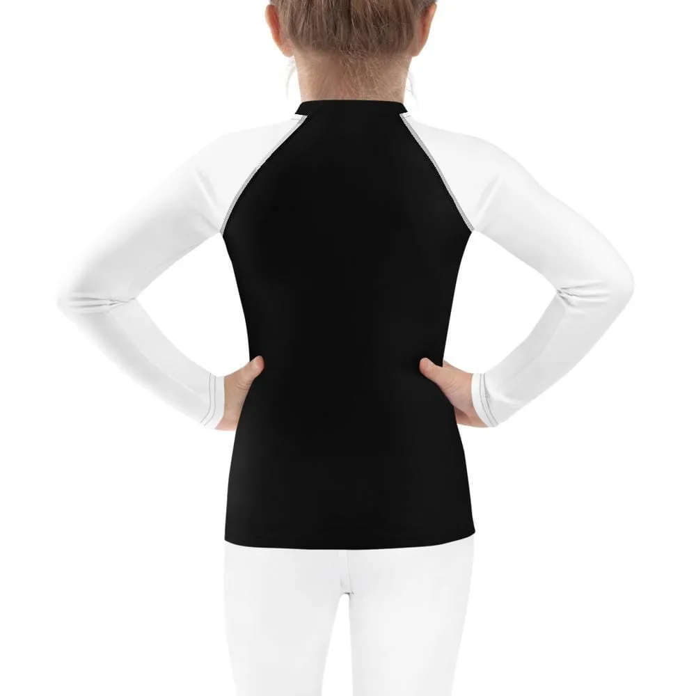White SS Premium Standard ~ Kid's Rash Guard