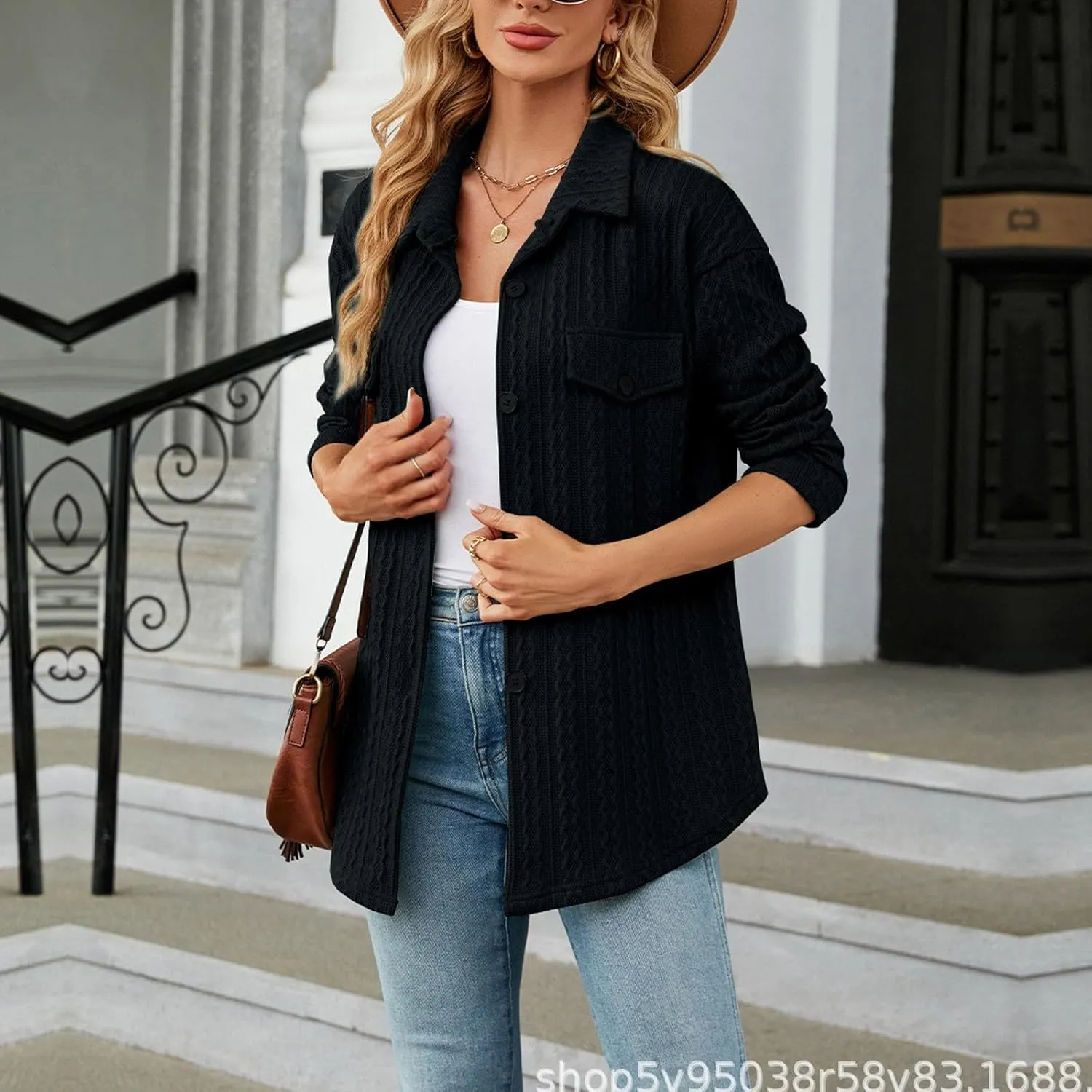 Women Winter Wool Fashion Notch Collar Coats Plus Size Long Jackets Casual Walk Coat plus Size Long Trench Coat