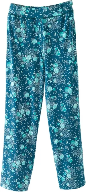 Womens Self Dressing Adaptive Wide Leg Pull-On Pants