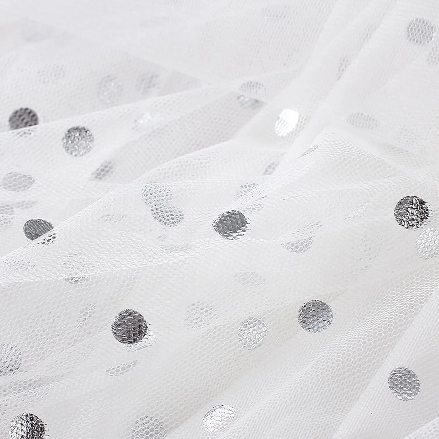 Women's Tulle Midi Skirt Elastic High Waist Layered Pleated Mesh Flowy A-Line Prom Party Long Tutu Skirts