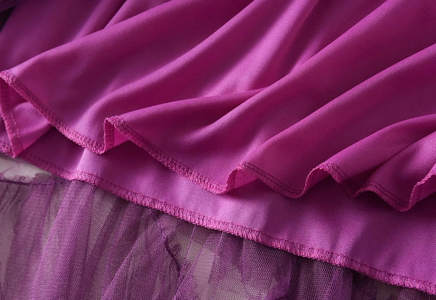 Women's Tulle Tutu Skirts Tiered Skirt Petticoat Elasticated Waist Pleated A Line Ruffles Skirts
