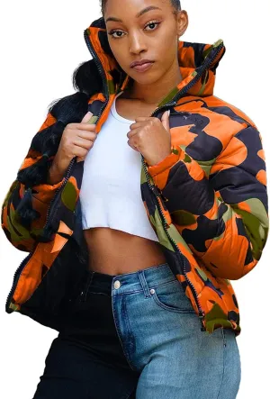 Yeshire Womens Fluffy Faux Fur Coat Cropped Jacket Puffer Jacket Open Front Winter Warm Fuzzy Teddy Jacket