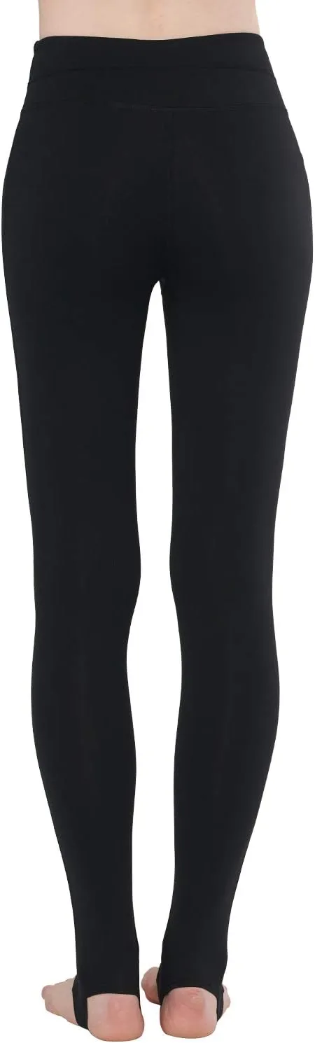 Zeronic Women's High Waist Stirrup Leggings Tights Gym Workout Yoga Pants