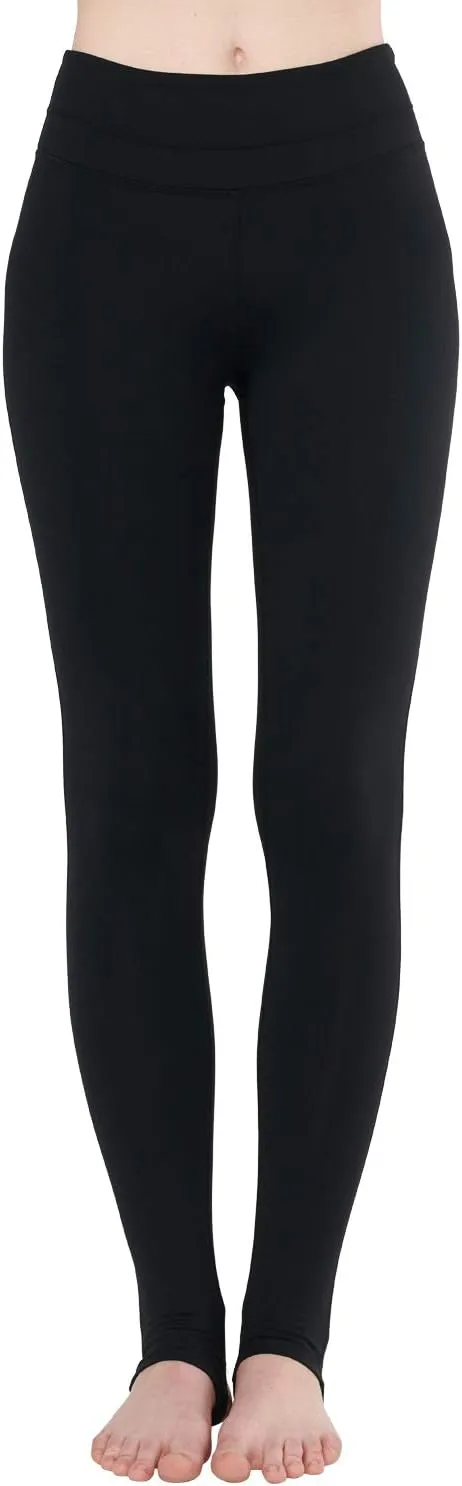 Zeronic Women's High Waist Stirrup Leggings Tights Gym Workout Yoga Pants